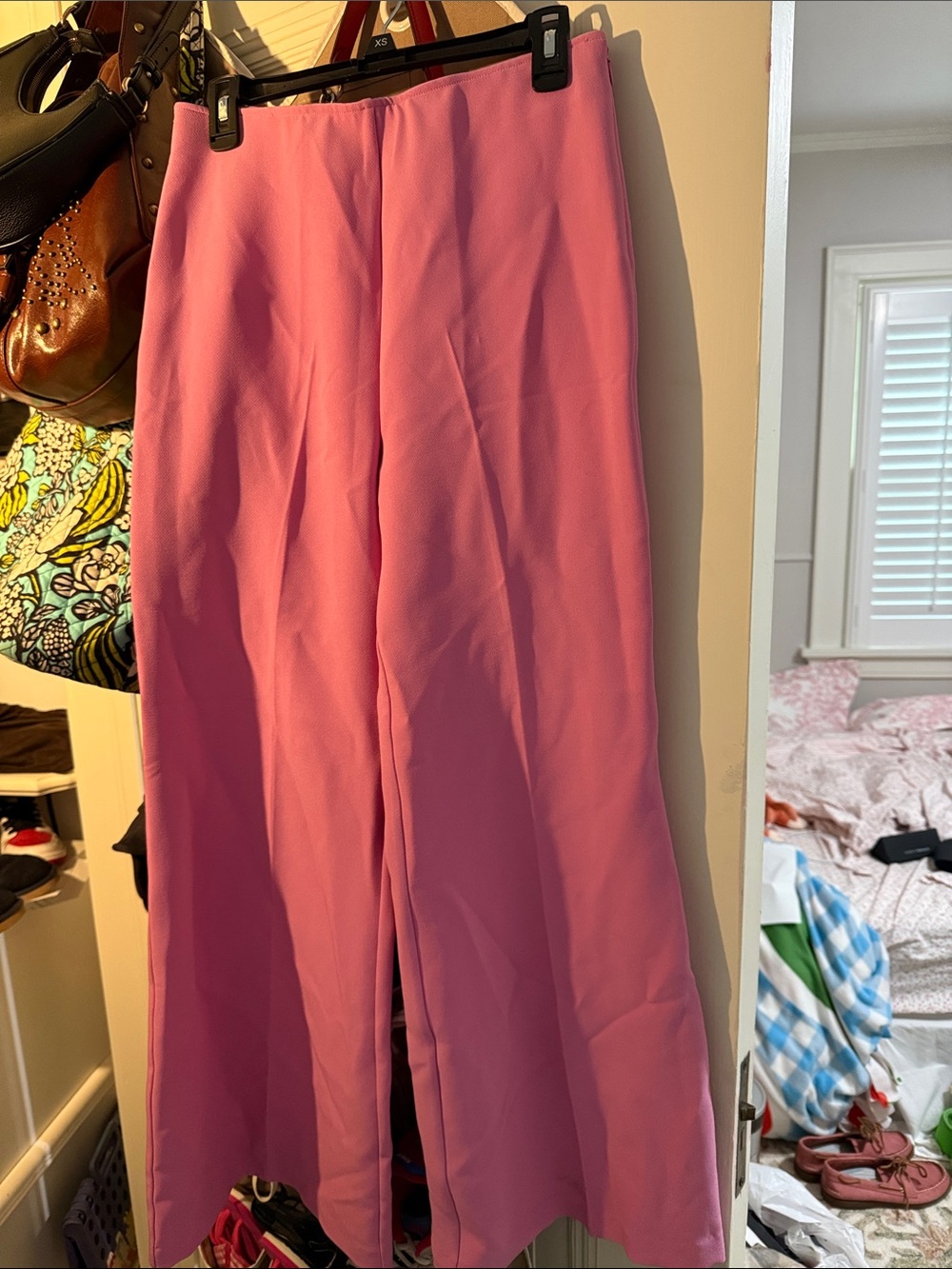 Urban Outfitters Pink Wide-Leg Pants